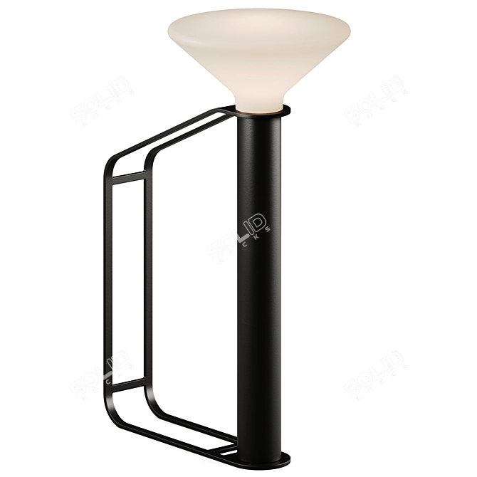 Muuto Piton Portable Lamp 3D Model 3D model image 2