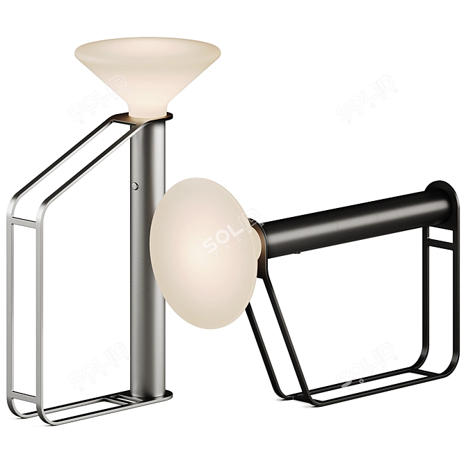Muuto Piton Portable Lamp 3D Model 3D model image 3