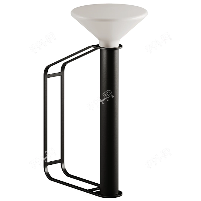 Muuto Piton Portable Lamp 3D Model 3D model image 4