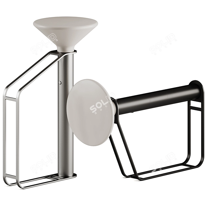 Muuto Piton Portable Lamp 3D Model 3D model image 5