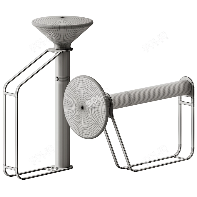 Muuto Piton Portable Lamp 3D Model 3D model image 6