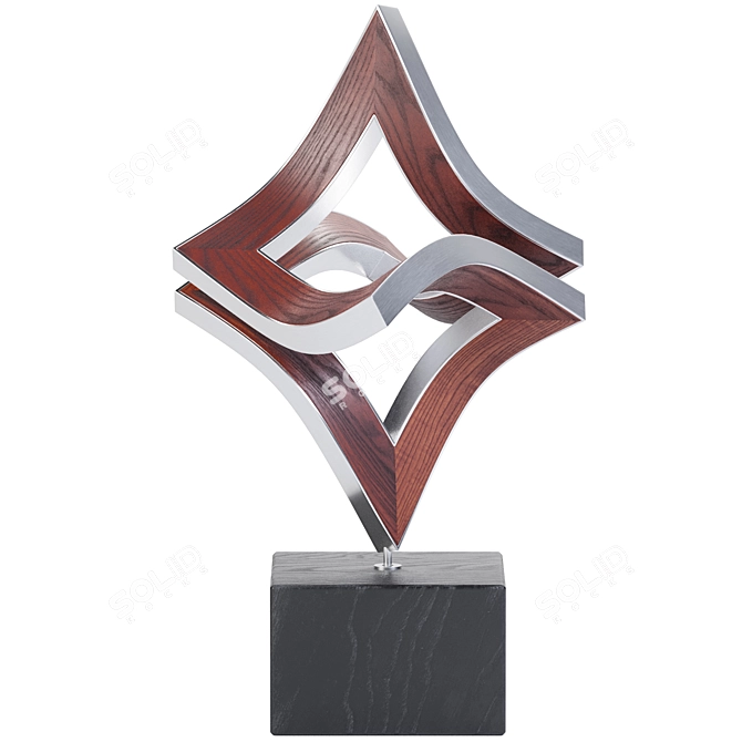 Dynamic Fusion Sculpture Duo 3D model image 4