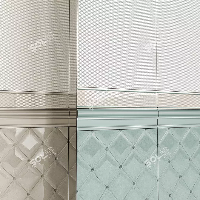 Bragansa Ceramic Tile Collection 3D model image 8