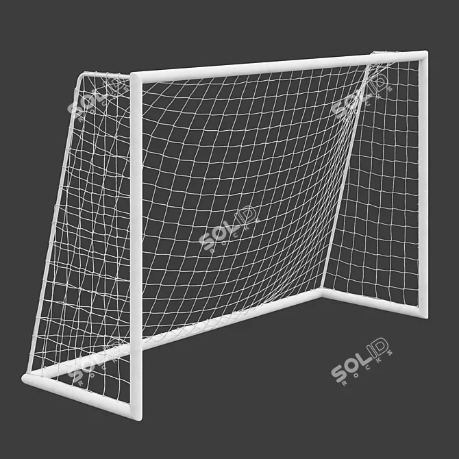 Indoor/Outdoor Mini Football Goal/Gate 3D model image 1