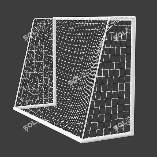 Indoor/Outdoor Mini Football Goal/Gate 3D model image 3