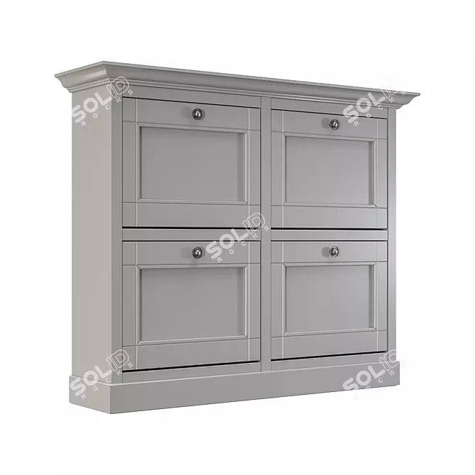 Dantone Home Shoe Cabinet 3D model image 3