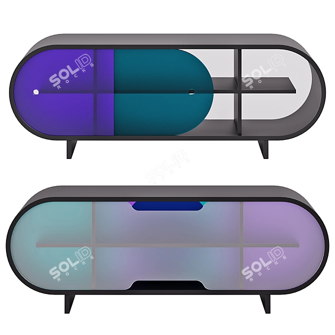 Creative Mind Credenza 3D model image 3