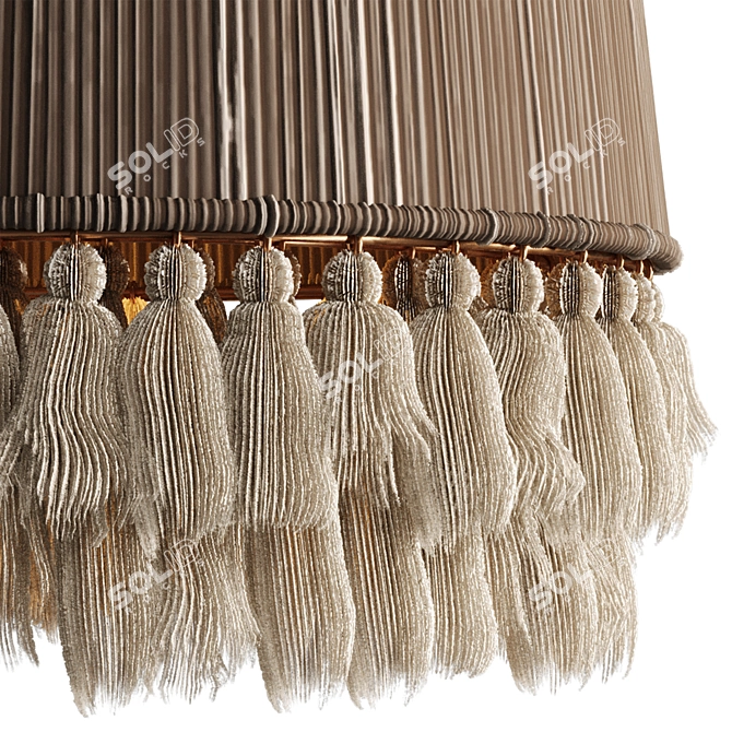 Boho Rara Pendant Lamp, 3D Model 3D model image 2