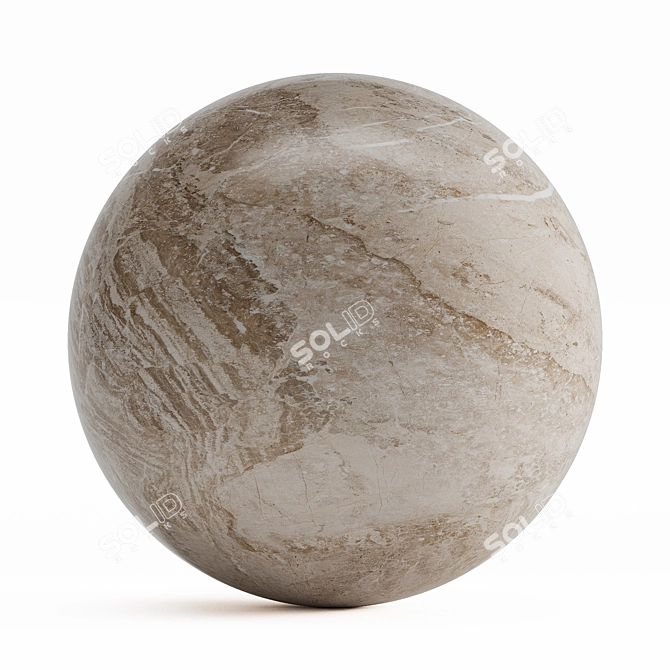 High Detail Marble Texture Panels 3D model image 5