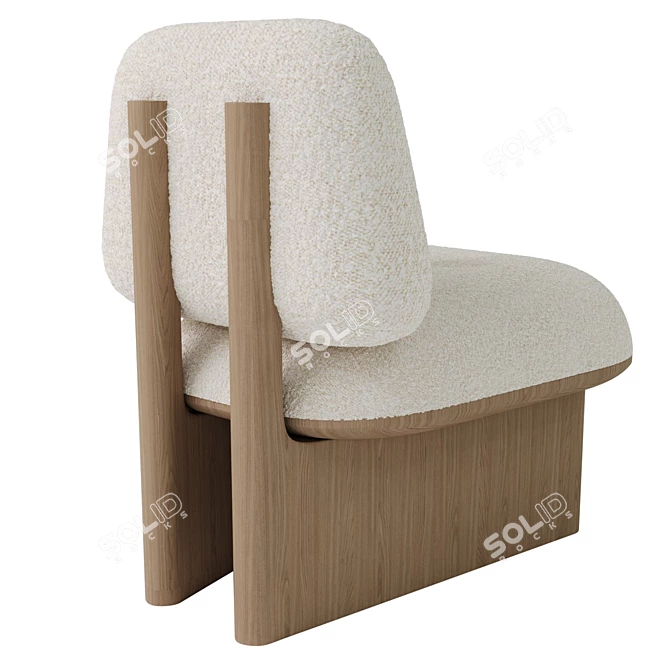 Zen Collection Soft Chair 3D model image 2