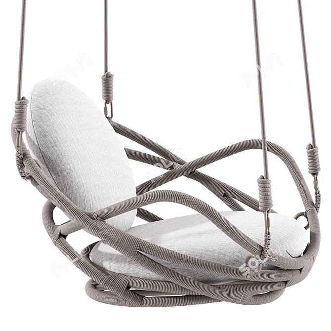 Brazilian Designer Pua Swing Sculpture 3D model image 4