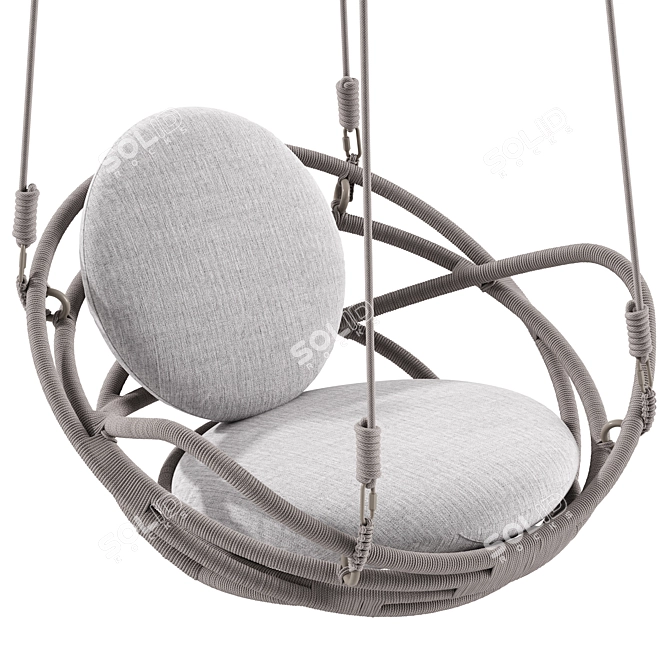 Brazilian Designer Pua Swing Sculpture 3D model image 6