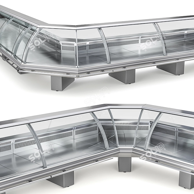 Parabel Cold Display Unit 3D model image 2