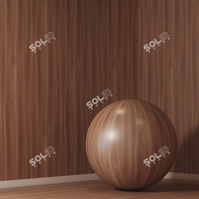 4K Seamless Wood Texture Set 3D model image 1