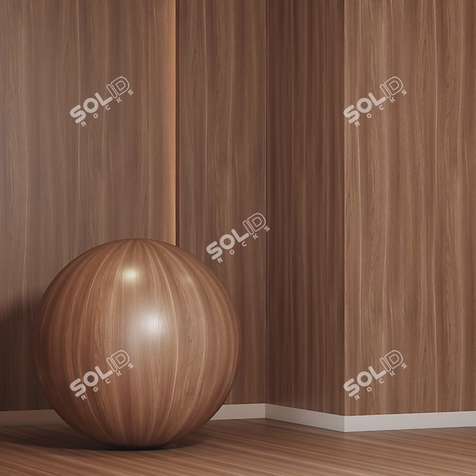 4K Seamless Wood Texture Set 3D model image 2