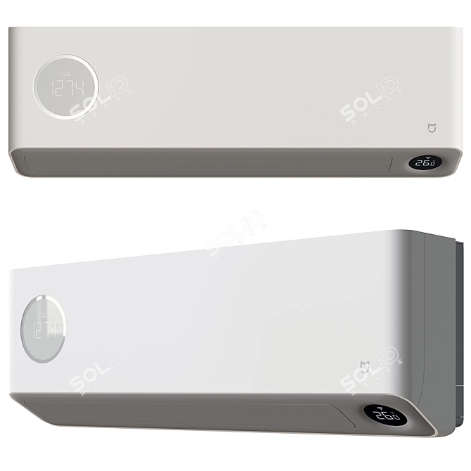 Xiaomi Mijia Fresh Air Conditioner 3D model image 1