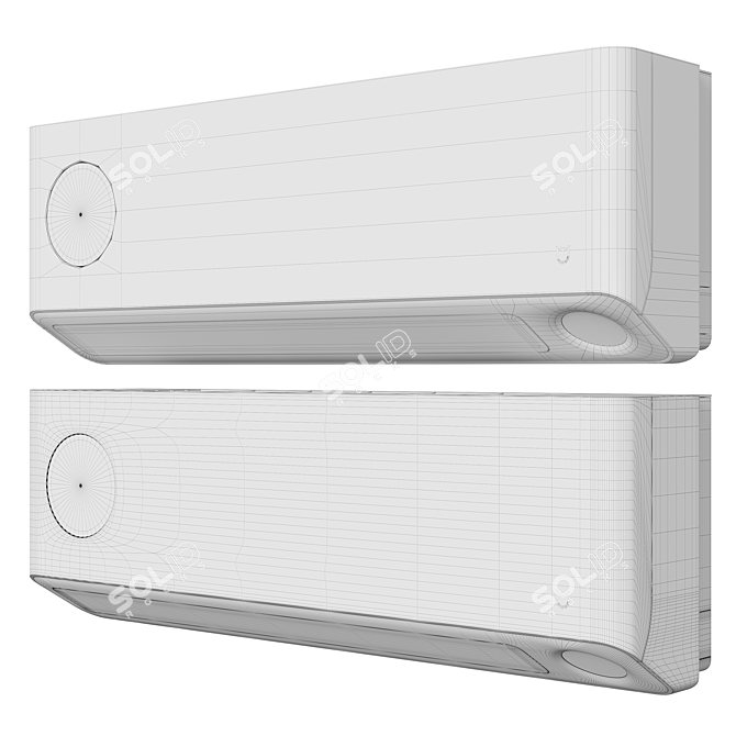 Xiaomi Mijia Fresh Air Conditioner 3D model image 4