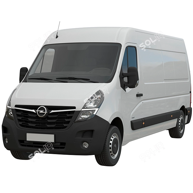 Opel Movano L3H2 2019-2022 Van 3D model image 1