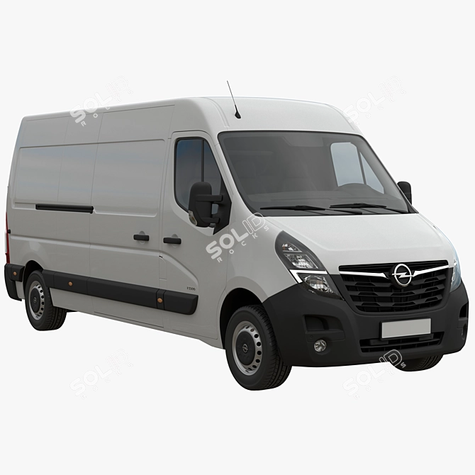 Opel Movano L3H2 2019-2022 Van 3D model image 2