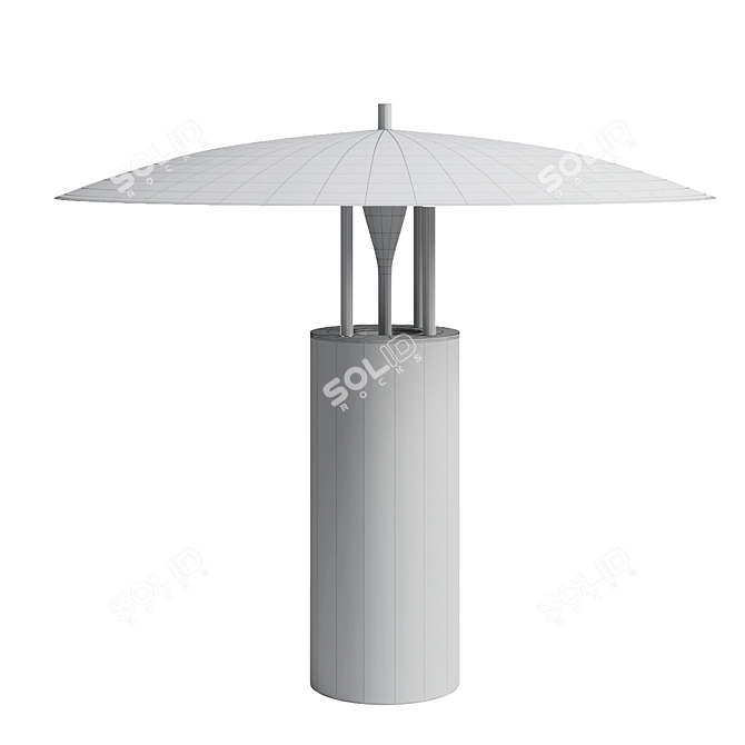 Moonlight Glow Table Lamp 3D model image 3