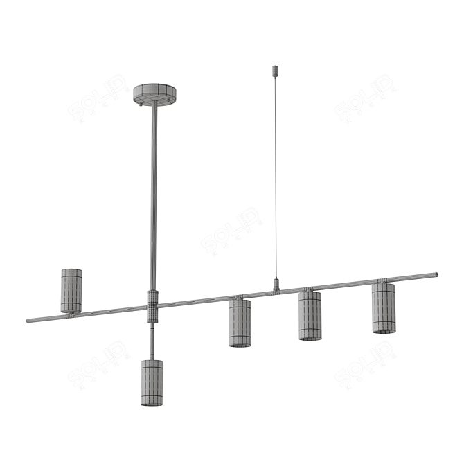 Modern Hanging Corner Design Parkling 3D model image 4