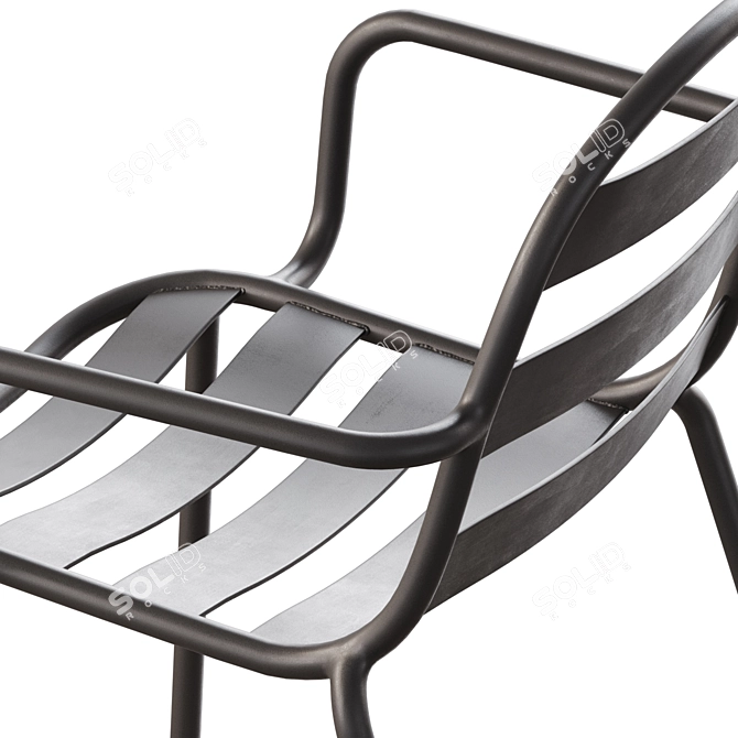 Joncols Outdoor Chair with Cushion 3D model image 5