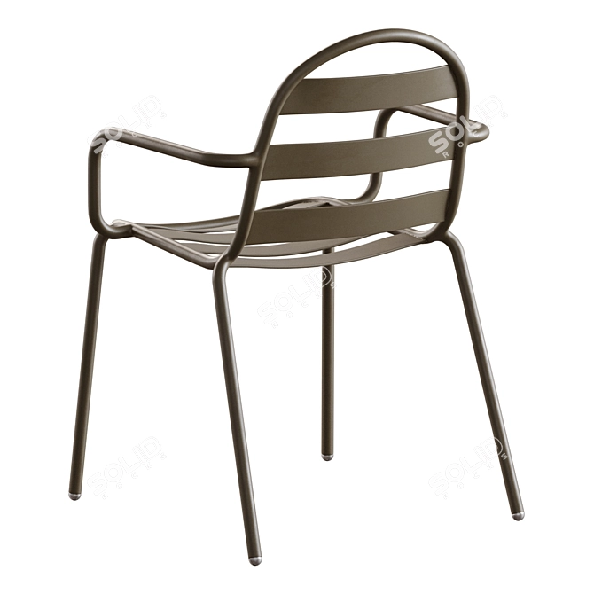 Joncols Outdoor Chair with Cushion 3D model image 6