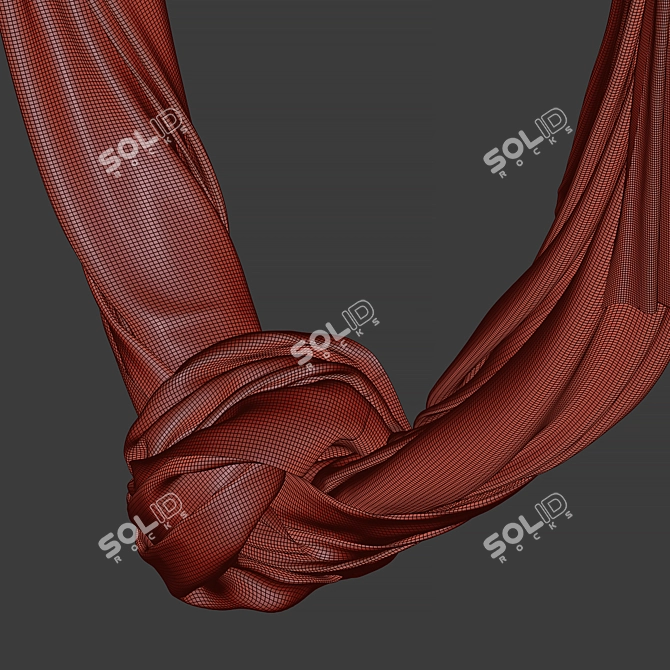 CoronaLegacyMtl Aeroyoga Hammock 3D model image 4