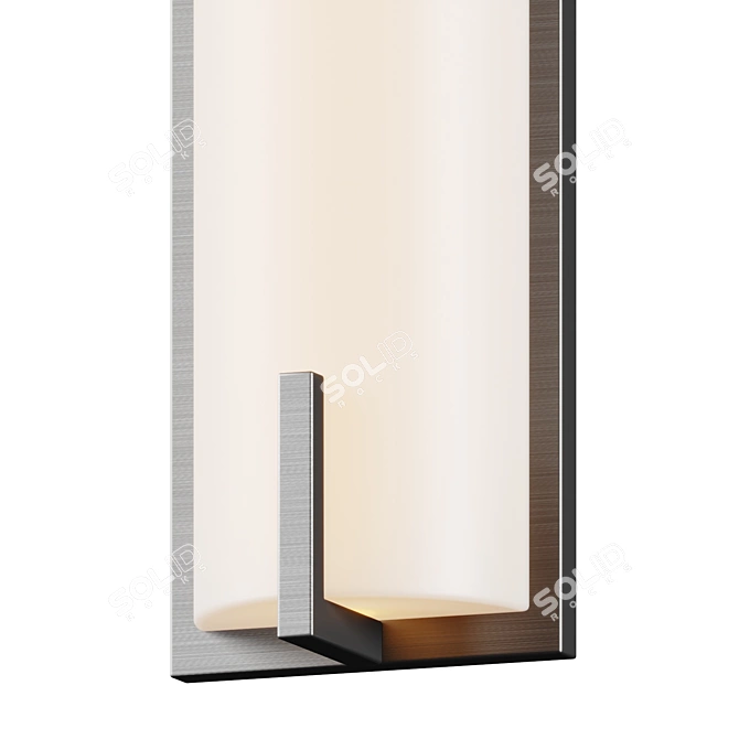 Modern LED Vanity Light: Edge 3D model image 3