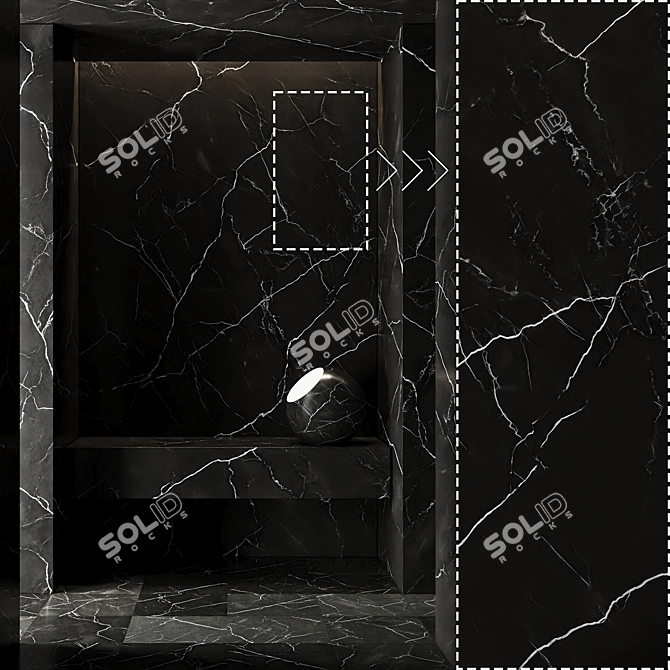 High Detail Marble Stone Panels 3D model image 5