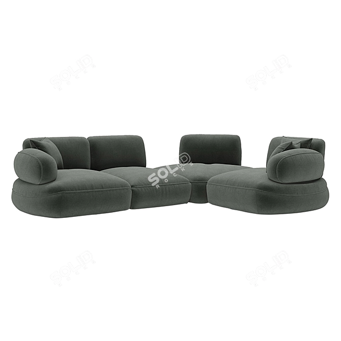 Natuzzi Italia Snail Sofa Download 3D model image 3