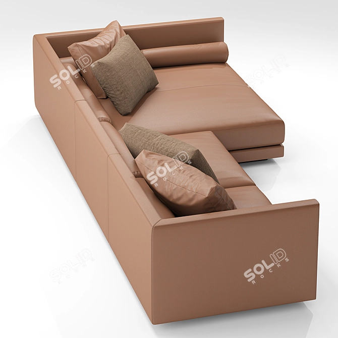 Fendi Taiko Sofa 2015 Collection 3D model image 4