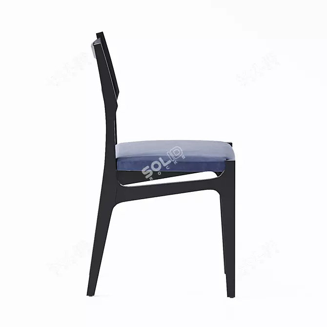 Elegant Cassina Principi Chair 3D model image 3