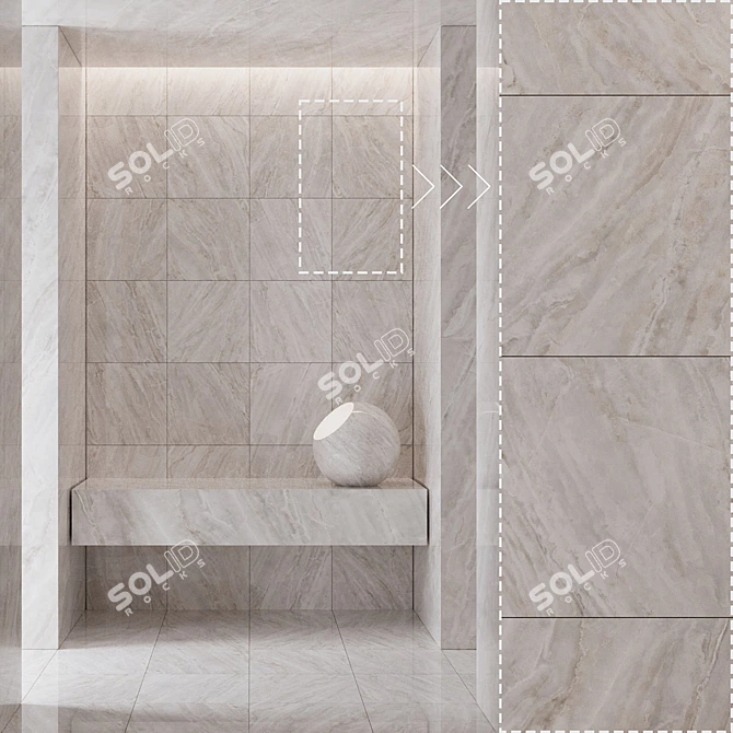 High Detail Marble Stone Textures 3D model image 4