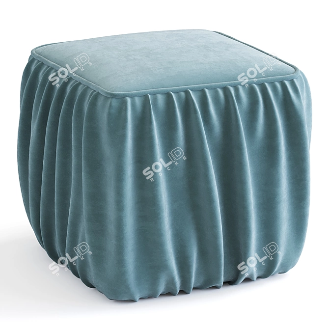 Folded Vertical Pouf 2016 Edition 3D model image 2