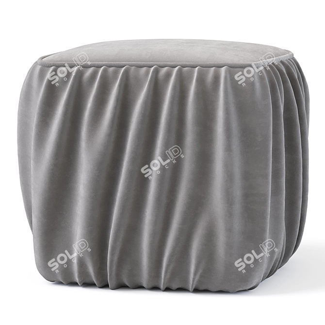 Folded Vertical Pouf 2016 Edition 3D model image 3