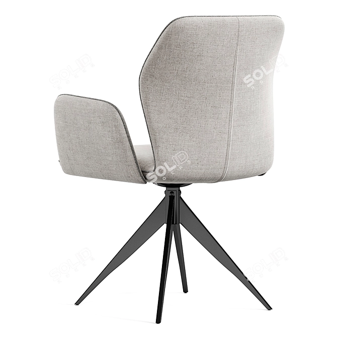 Modern Grey Nelson Chair 2015 3D model image 4