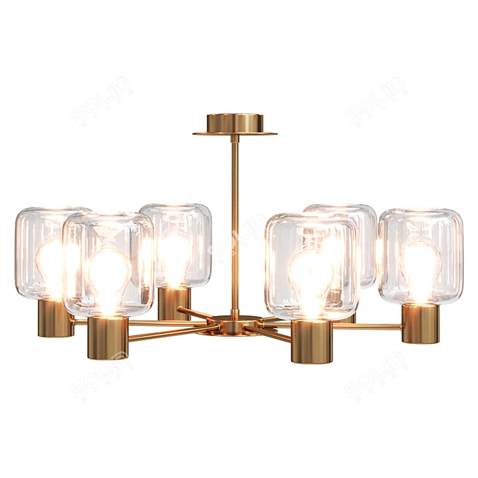 Next Jensen Chandelier 3D model image 1