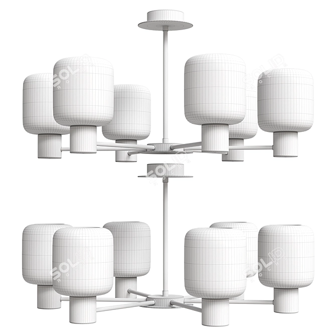 Next Jensen Chandelier 3D model image 3