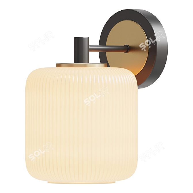 Ryker Wall Sconce Light 3D model image 1