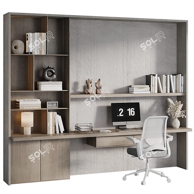 Corona Legacy 3D Workstation Model 3D model image 1