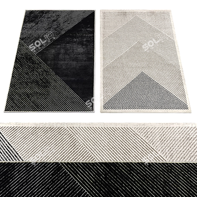 Archive Model Rug Collection 3D model image 1