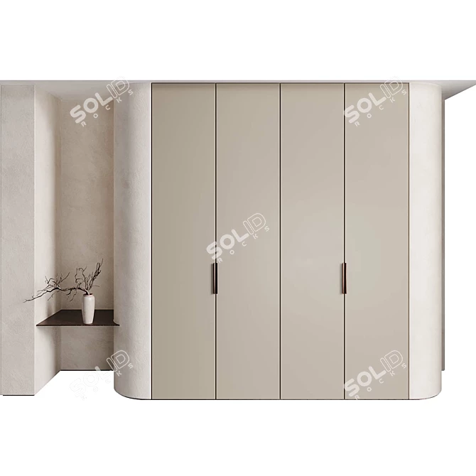 Designer Li-Hao Entryway Cabinet 3D model image 8