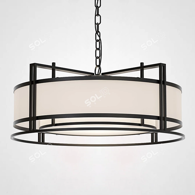ADEN Pendant Chandelier by ImperiumLoft 3D model image 2
