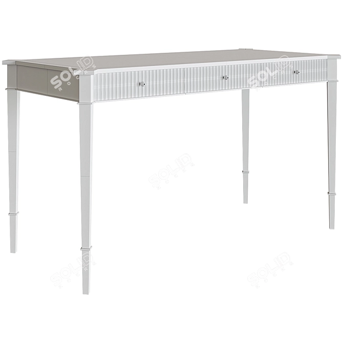 Gentry Home GILBERT Writing Desk 3D model image 2