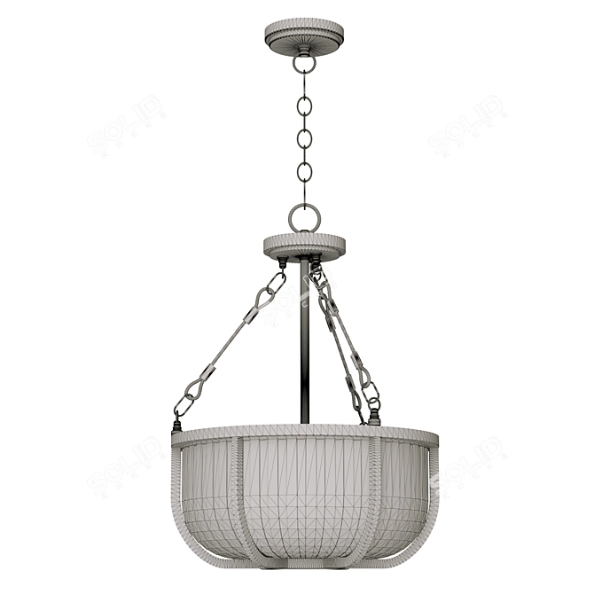 Kichler Hanging Pendant Light Fixture 3D model image 2