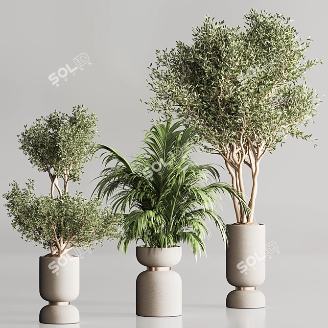 Greenery Haven Set 142 3D model image 2