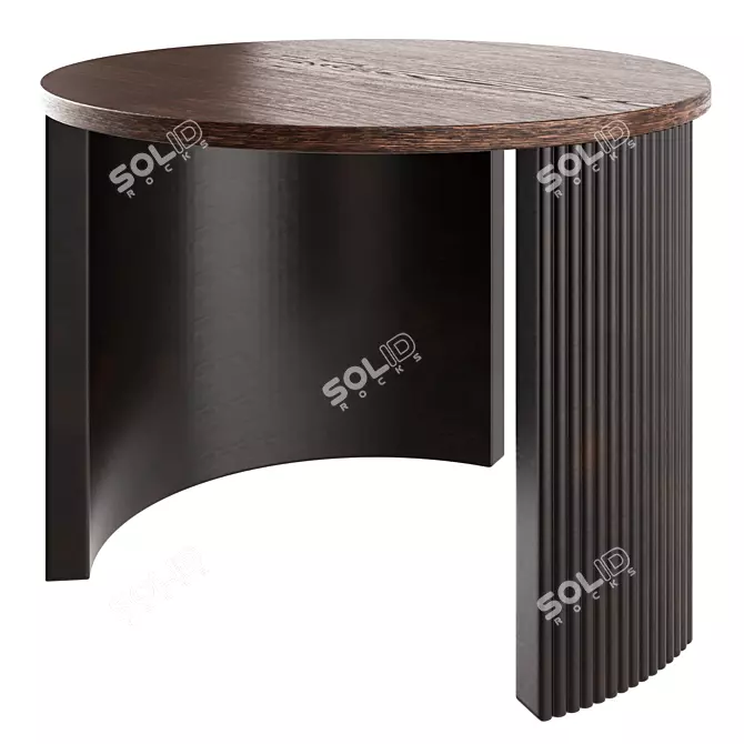 Bristol Collection H&M Home Table 3D model image 6