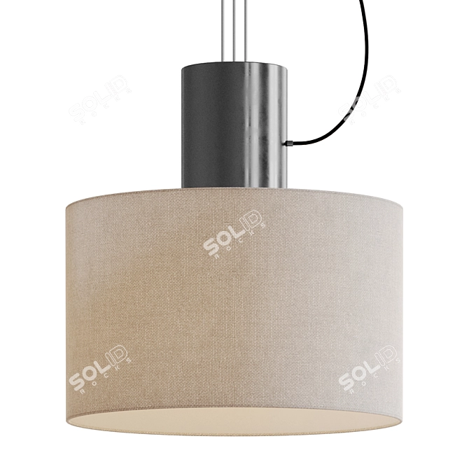 Modern Estiluz Cyls Pendant Light 3D model image 3