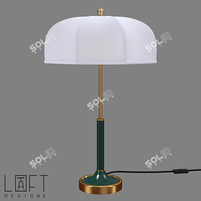 LoftDesigne Table Lamp 8434 3D model image 1